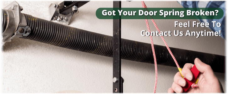 Broken Garage Door Spring Novato CA